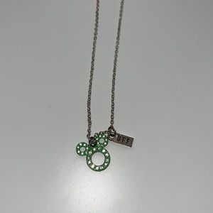 Disney Rhinestone Mickey Mouse Ears/BFF Necklace